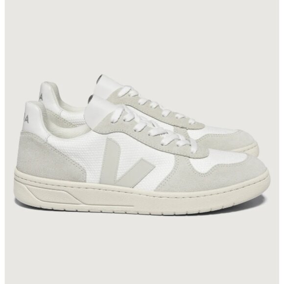 Veja Shoes - V-10 - White Natural Pierre VEJA V-10